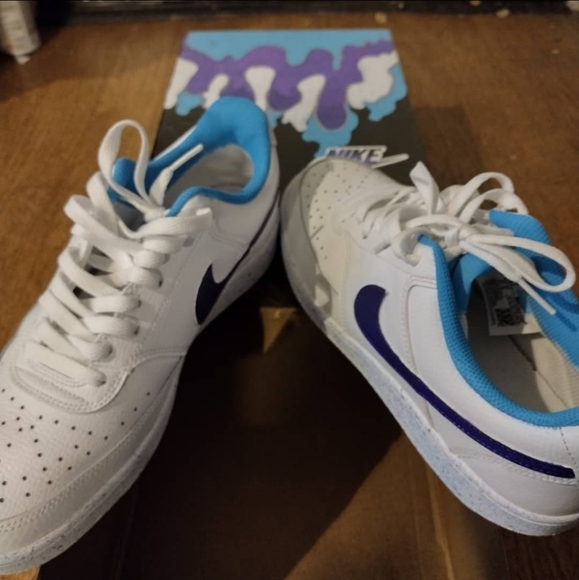 Custom painted court vision low. Women's size 10. Like new - Picture 8 of 8